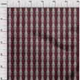 thumbnail image 2 of oneOone Georgette Viscose Fabric Paisley & Floral Ikat Print Fabric By Yard 42 Inch Wide, 2 of 4