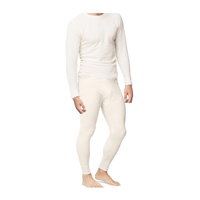 Couche de Base Thermique pour Hommes Haut et Bas en Mélange de Coton