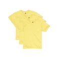 thumbnail image 1 of Hanes Boys EcoSmart Short Sleeve Tee Value 3-Pack, M, Yellow, 1 of 1