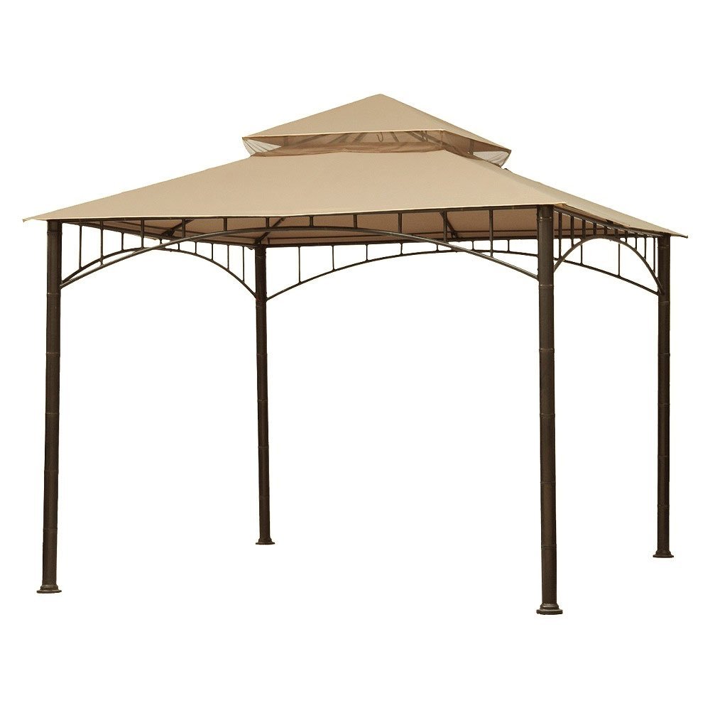 Garden Winds Couverture de Remplacement pour Gazebo Madaga - Riplock 350 - Beige