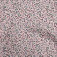 thumbnail image 1 of oneOone Polyester Spandex Light Pink Fabric Asian Suzani Sewing Craft Projects Fabric Prints By Yard 56 Inch Wide, 1 of 5
