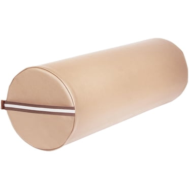 Master Massage Extra Large 9"x26" Full Round Bolster for Massage Table, Cream