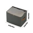 thumbnail image 3 of Matoen Boîte de Rangement avec Couvercle pour la Maison, Boîte de Rangement Pliable en Tissu à Multiples Compartiments, Armoire, sous-Vêtements et Boîte de Tri pour sous-Vêtements, 3 of 6