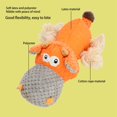 thumbnail image 4 of Stuffed Puppy Plush Toy, Relieve Anxiety Dog Squeaky Toy Latex Interactive Safe Washable  For Indoor For Dogs, 4 of 8