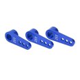 thumbnail image 2 of 25T Aluminum Servo Horns, RC Servo Horns Precise Design Easy Install Decorative  For 1/8 1/10 RC Car Blue, 2 of 8