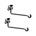 thumbnail image 1 of ACHLA Designs B-101-2 15.5 in. Squiggle Support Mural Feuille&44; Pack de 2, 1 of 1