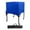 Blue, variant on Siruishop Rolling Sports Ball Cart with Carrying Bag Sports Ball Cage Versatile Volleyball Cart with Wheels for Basketball Gym Football Blue