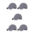 thumbnail image 3 of VONKY Wide Application Baseball Hat Fashionable Adjustable Fit Gifts Baseball Bump Caps Safety Bump Cap grey 5Set, 3 of 6