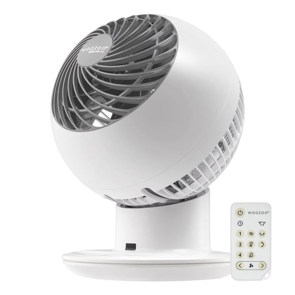 Woozoo 5 Speed Oscillating Air Circulator with Remote