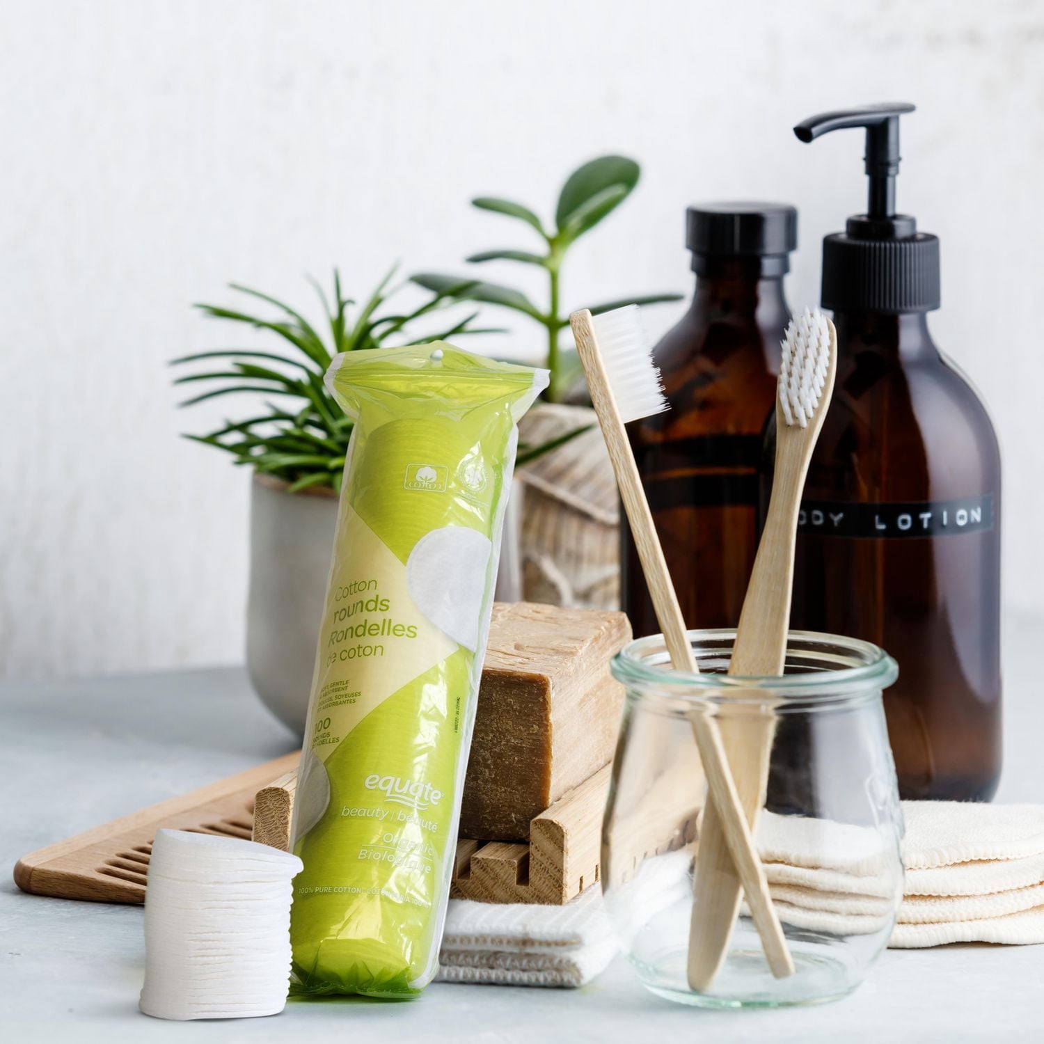 Equate Beauté Rondelles de Coton Biologiques