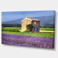 thumbnail image 2 of House in the Lavender Field - Landscape Canvas Wall Art, 2 of 3