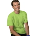 thumbnail image 1 of Hanes Mens 5.2 oz HEAVYWEIGHT Short Sleeve T-shirt, 2XL, Lime, 1 of 4