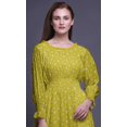 thumbnail image 5 of Bimba Robe Maxi à Volants Longue Bohème Renaissance en Coton à Smocks pour Femme - XX-Grand, 5 of 5