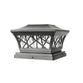thumbnail image 1 of TopLLC Solar Lights Outdoor Solar Post Lights Outdoor Fence Cap Light For Posts Patio Garden Decoration White Lighting Black，Lighting Solar Outdoor Post Cap Lights Light For Fence Lights, 1 of 7