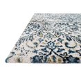 thumbnail image 2 of Loloi Torrance 3'9" x 5'9" Microfiber Rug in Ivory and Indigo, 2 of 2