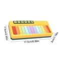thumbnail image 3 of Fesfesfes Colorful Electronic Keyboard Touch Screen Music Box Educational Early Learning Kids Musical Instrument Piano Box Toy, 3 of 5
