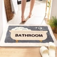 thumbnail image 1 of TopLLC Bathroom Rugs, Home Summer Carpet Front Door Carpet Super Absorbent Quick Drying Rubber Backing Non-slip Floor Mat Washable Super Soft Bathtub Carpet Bathroom Carpet Bathroom Rugs, 1 of 7