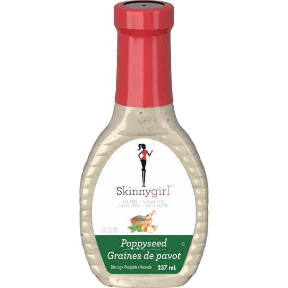 Skinnygirl , Sans Gras, Vinaigrette aux Graines de Pavot Sans Sucre