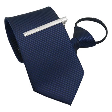 Bangcool Cravate pour Hommes Mode Jacquard Pré-Nouée Formelle Cravate d'Affaires avec Clip de Cravate