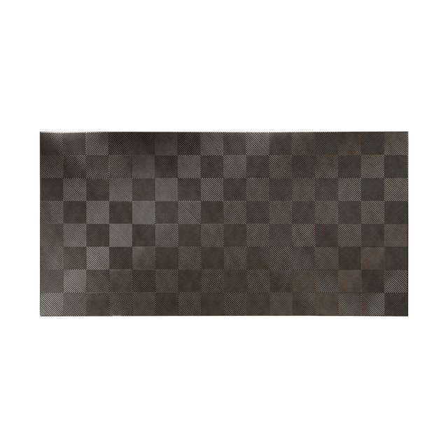 Fasade Quattro Smoked Pewter Wall Panel 4' x 8'