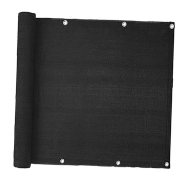 Fence Privacy Screen Outdoor Pection Resistant Porch Rails black