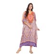 thumbnail image 1 of Oussum Robe Kaftan Longue pour Femmes, Robe Maxi Décontractée d'Été Ample pour Dames, Grande Taille, Robe de Soirée Confortable, Caftan en Ligne, 1 of 7