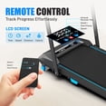 thumbnail image 3 of IMFIT Walking Pad Pro Treadmill | Compact Foldable Design | Quiet Operation | Manual Incline | Handrail for Extra Support | Tablet Mount | Remote Control | Space-Saving | 265 lbs Capacity, 3 of 8