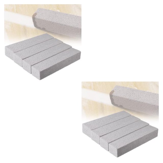 stanreset 4pieces Moderate Hardness Pumice Stone For Effective Toilet Scouring And Disinfection Stain 4pcs 2Set