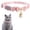 B, variant on Amzcrzy Polyester Collar Home Decor 1Cute Pet Collar Pinks Lace Bow Beaded Cats Collar Bells Pet Collar Flower Soft Adjustable Cats Collar Home Decoration Fall Decor Room Decor Dorm Room Essentials