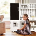 thumbnail image 4 of Costway Wood Kitchen Toy Kids Cooking Pretend Play Setw/ Utensils,Sounds & Wordpad White, 4 of 9
