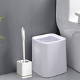 thumbnail image 1 of Wzzjkit Toilet Brush and Holder Set, Toilet Bowl Brush And,Compact Toilet Cleaner Brush Set for Bathroom Cleaning, Compact Size for Storage and Organization, Toilet Brush, 1 of 6