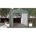 thumbnail image 2 of ShelterTube Wind and Snow-Load Rated Garage, 14x27x16 Green, 2 of 7