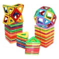 thumbnail image 1 of GRM Magnetic Tiles Building Blocks Toys by (40 PCS), Magformers compatible, 1 of 5