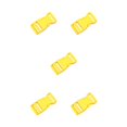 thumbnail image 1 of Transemion 10pcs Clasp Belt Buckles Designed To Life Easier Wherever Are Multi-Color light yellow 5Set, 1 of 6