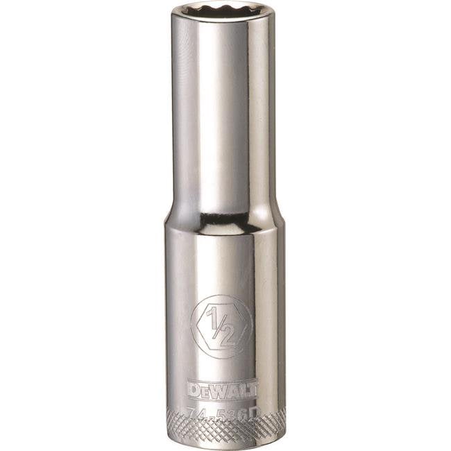 Stanley Tools 227943 0.5 in. Deep Socket - 0.5 in. Drive