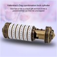 thumbnail image 3 of Lover Lock Anniversary Valentine‘s Day Romantic Birthday Gift, 3 of 9