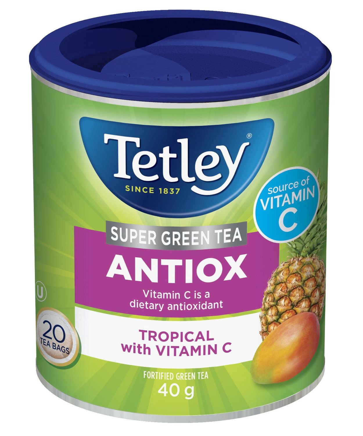 Tetley Tea Super Green Tropical