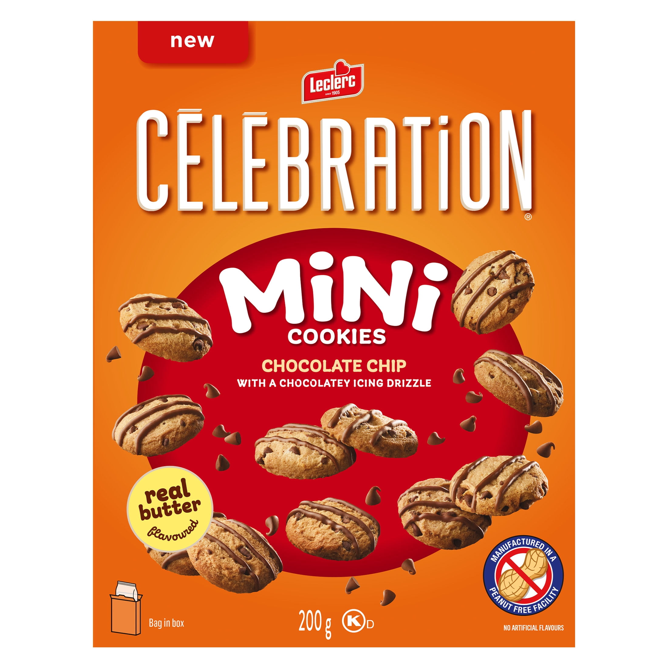 Celebration Chocolate Chip Mini Cookies, 200g