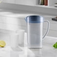 thumbnail image 1 of Plastic Pitchers with Handle and Lid,3L Large Pitchers for Drinks,Fridge Door Water Jug with Handle Plastic Pitcher with Flip Top Lid Perfect for Making Teas and Juices,Cold Drinks Iced Tea Pitcher, 1 of 8