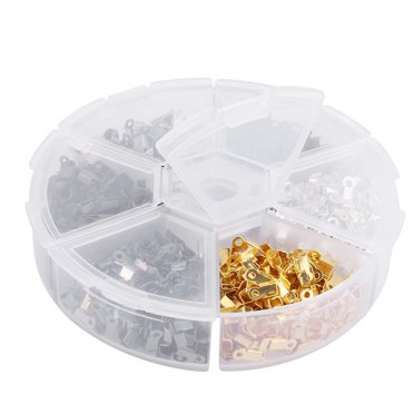 Jewelry Supplies Kit, Jewelry Findings, With Plastic Box Resealable For Bracelet Jewelry Finding Necklace Jewelry Accessory