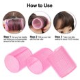 thumbnail image 5 of Hair Rollers Self Grip Salon Hairdressing Curlers DIY Curling Tool 10 Packs, 5 of 5
