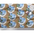 thumbnail image 2 of Soimoi Velvet Fabric Tropical Flower & Heart Print Fabric by Yard 58 Inch Wide, 2 of 3