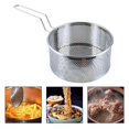 thumbnail image 1 of VONKY Stainless Steel French Fry Chips Basket Net Strainer Kitchen Cooking Large, 1 of 8