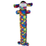 Multipet Tie Dye Loofa Dog Toy, Medium