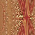 thumbnail image 1 of Ahgly Company Tapis d'Intérieur Lavable à la Machine, Carré, Transitionnel, Orange, Tapis de Zone, 7 Pieds Carré, 1 of 7