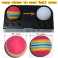 thumbnail image 3 of Great Gift - A99 Golf Rainbow Foam Ball 12 Pcs Practice Training Balls for Driving Range, Swing Practice, Indoor Simulators, Outdoor & Home Use Floating Water Fun, 3 of 7
