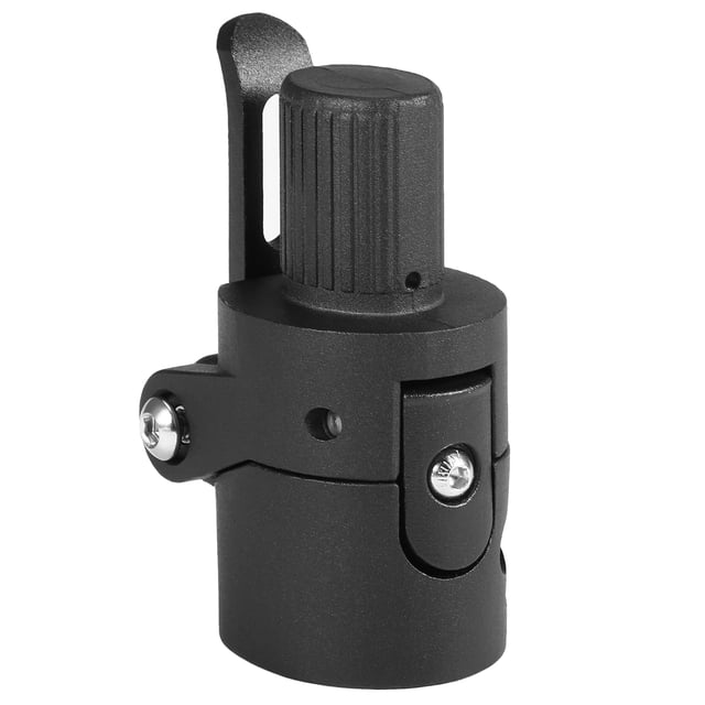 Abody Folding Pole Base Solid Metal Foldable Pole Base Replacement For M365 Electric Scooter Screw Accessory Black