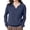Navy, variant on Comdrip Pullover Women, Women's Collar Pullover Sweater with Collar Long Sleeved Knitted Base Elegant Polo Shirts V Neck Knitted Fall Tops Sweater Womens White XL