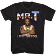 thumbnail image 1 of Mr. T Metallic Black Adult T-Shirt Xlt, 1 of 2