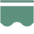 thumbnail image 1 of Teacher Created Resources TCR8687 Eucalyptus Green Scalloped Border, 1 of 1